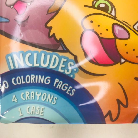 Crayola #Squadgoals Coloring Case Travel Activities New - Picture 3 of 6